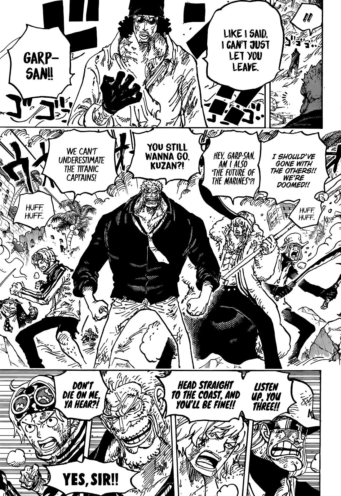 One Piece Chapter 1087; “Battleship Bags”, Page 25