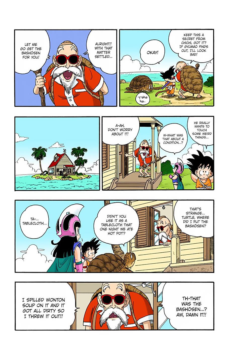 Dragon Ball - Full Color Edition Vol.1 Chapter 13: Kame Sen'nin's Bashо̄sen page 8 - Mangakakalot