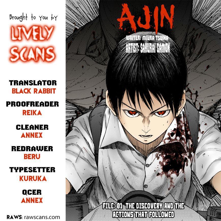 Ajin Manga Volume 16