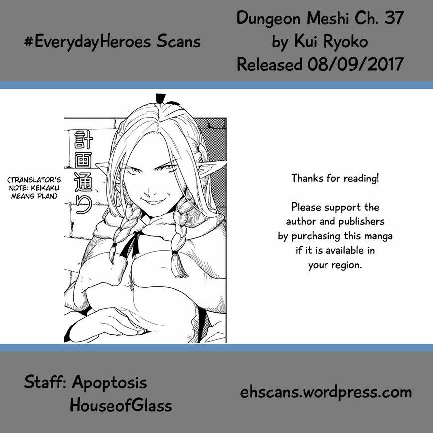 Dungeon Meshi Chapter 37 : Harpy page 28 - Mangakakalot