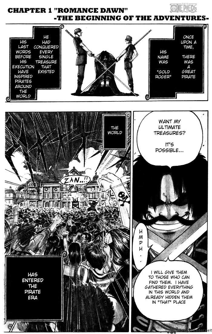 One Piece Chapter 1 : Romance Dawn page 4 - Mangakakalot