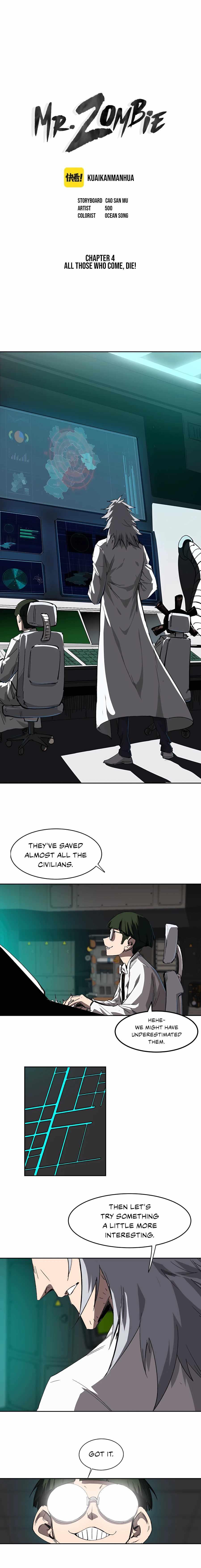 Mr. Zombie Chapter 4 page 2 - Mangakakalot