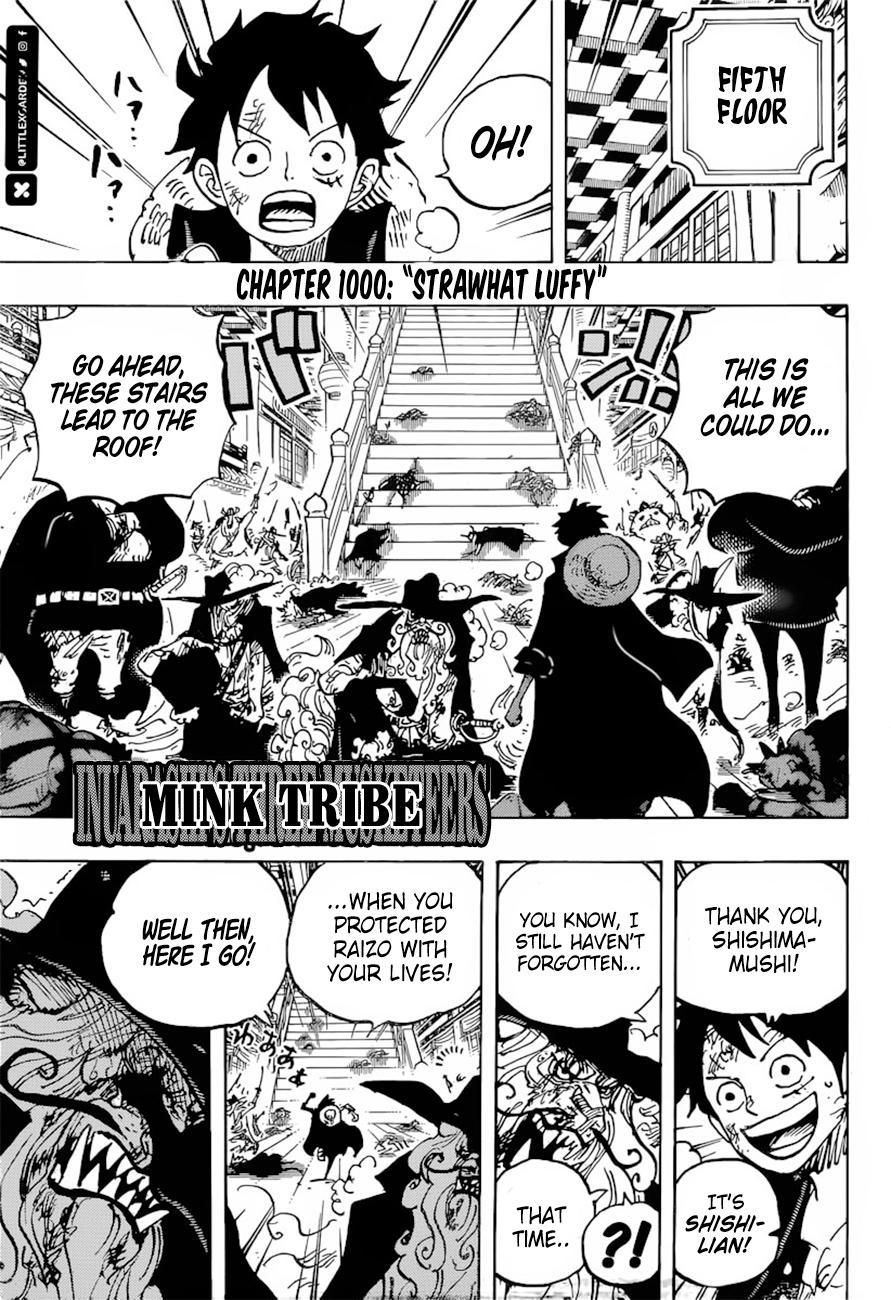 Read One Piece Chapter 1000 On Mangakakalot