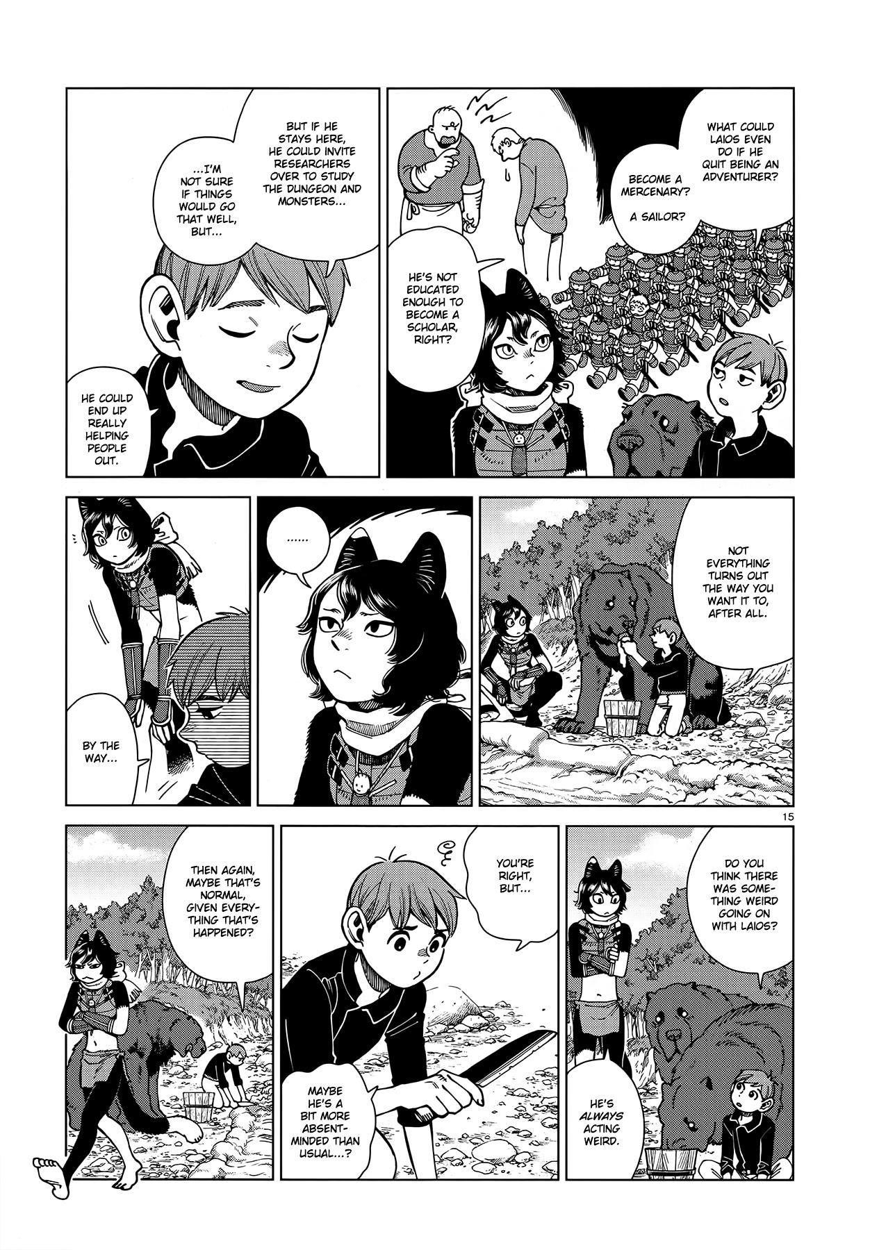 Dungeon Meshi Chapter 95: Falin Iii page 15 - Mangakakalot