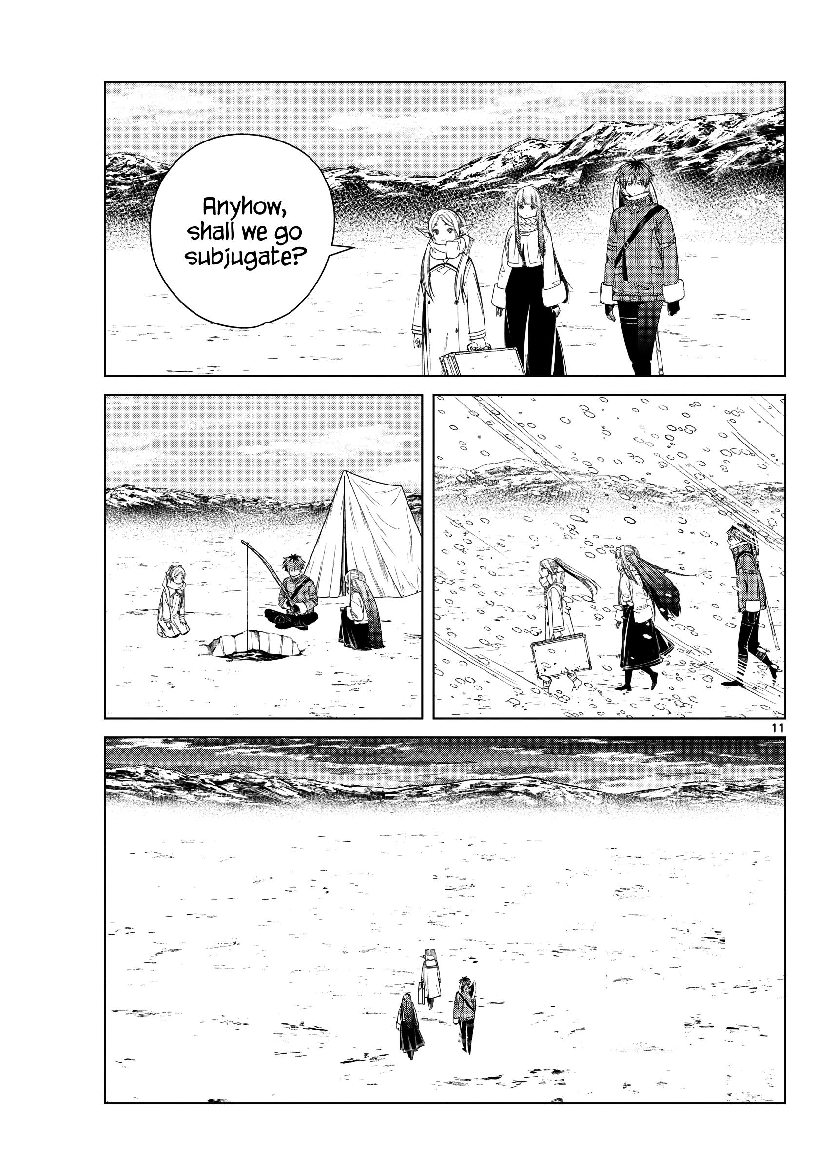 Sousou No Frieren Chapter 80: Holy Snow Crystals page 11 - Mangakakalot