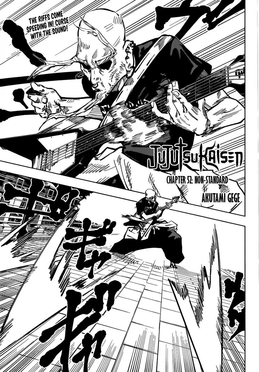 Jujutsu Kaisen Chapter 52: Non-Standard page 1 - Mangakakalot