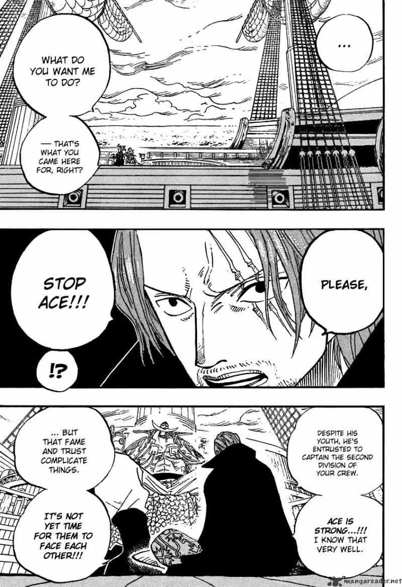 One Piece Chapter 434 : Whitebeard And Redhaired page 12 - Mangakakalot