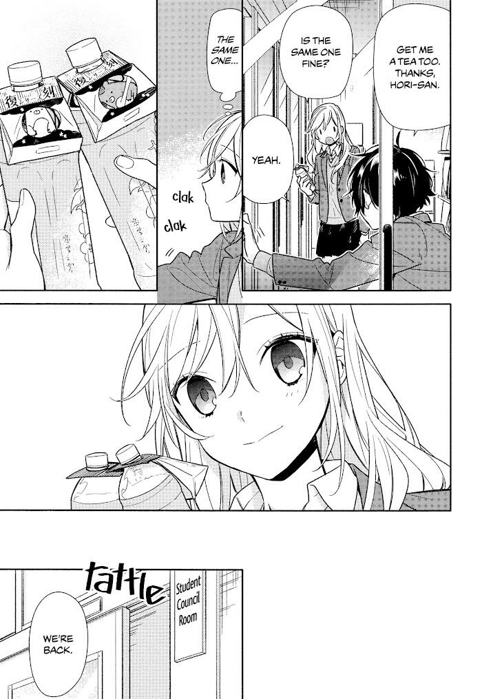 Hori-San To Miyamura-Kun Chapter 99 page 5 - Horimiya Webcomic