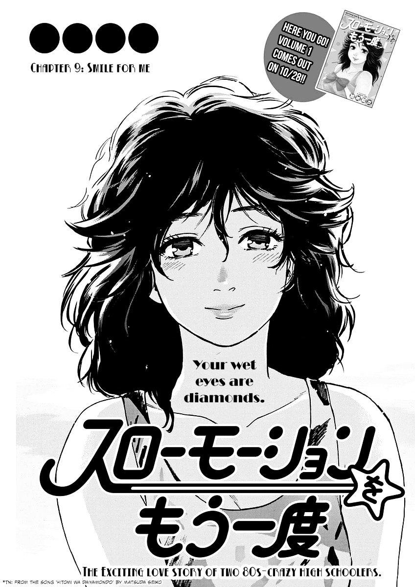 Read Slow Motion Wo Mou Ichido Chapter 9 Smile For Me On Mangakakalot