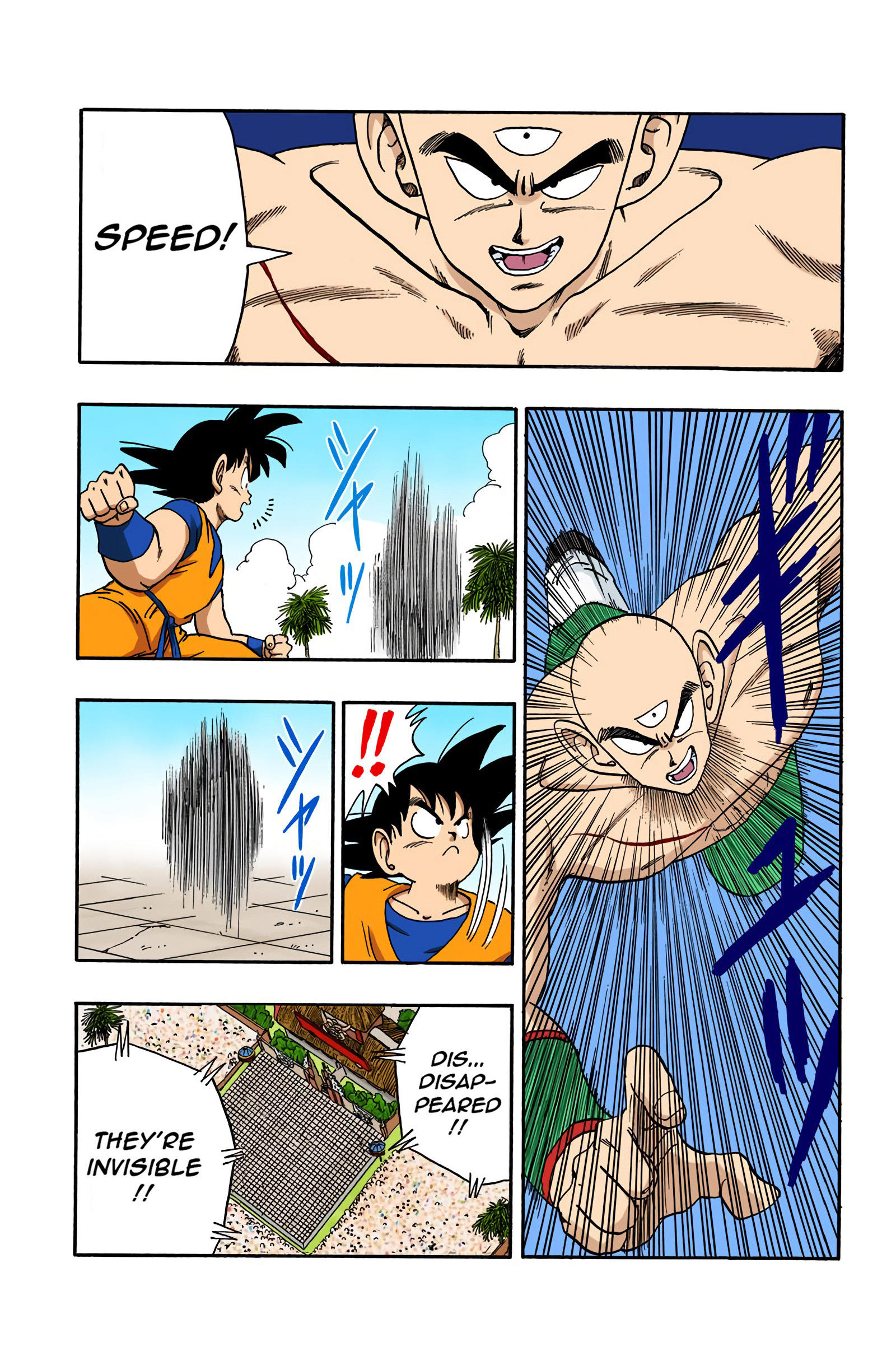 Dragon Ball - Full Color Edition Vol.15 Chapter 177: Goku Vs. Tenshinhan, Part 2 page 3 - Mangakakalot