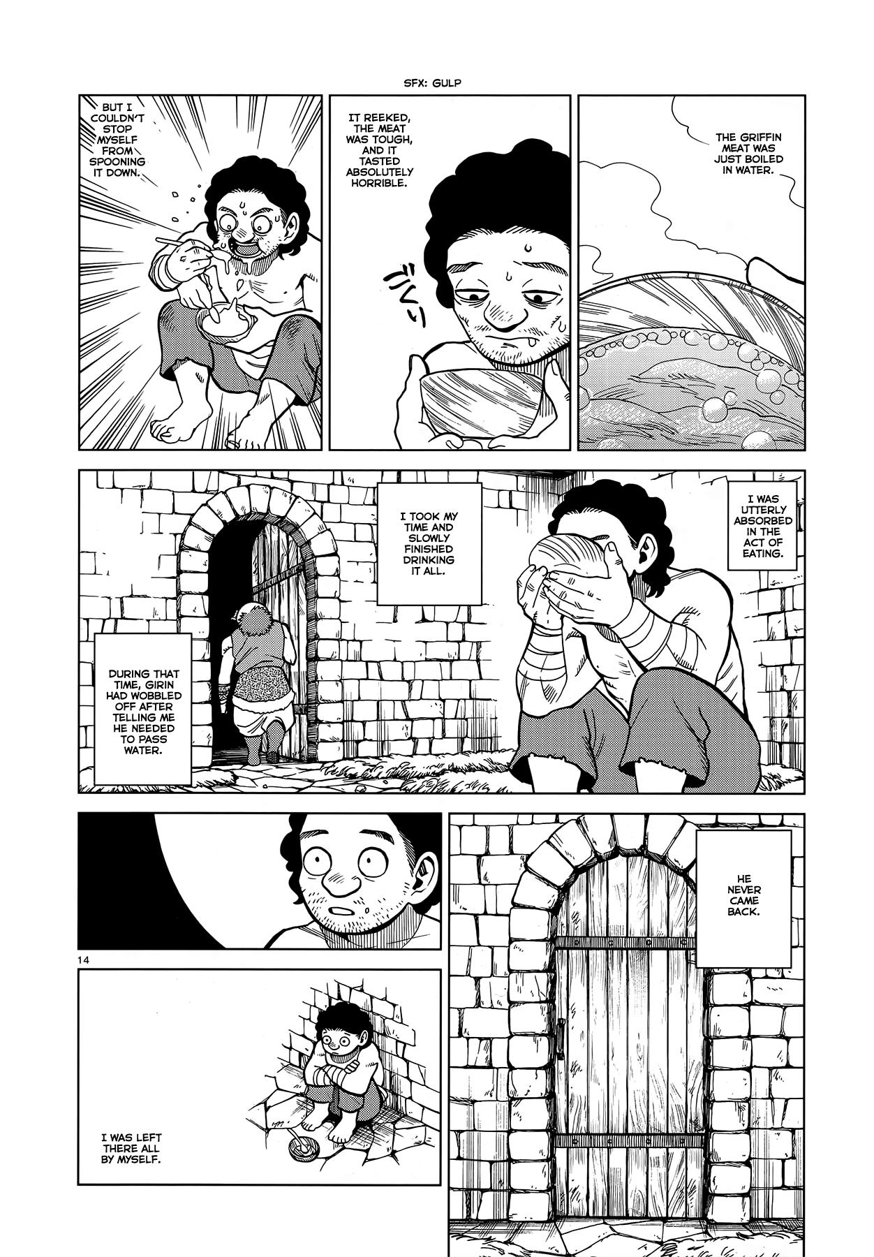 Dungeon Meshi Chapter 49: Griffin Soup page 14 - Mangakakalot