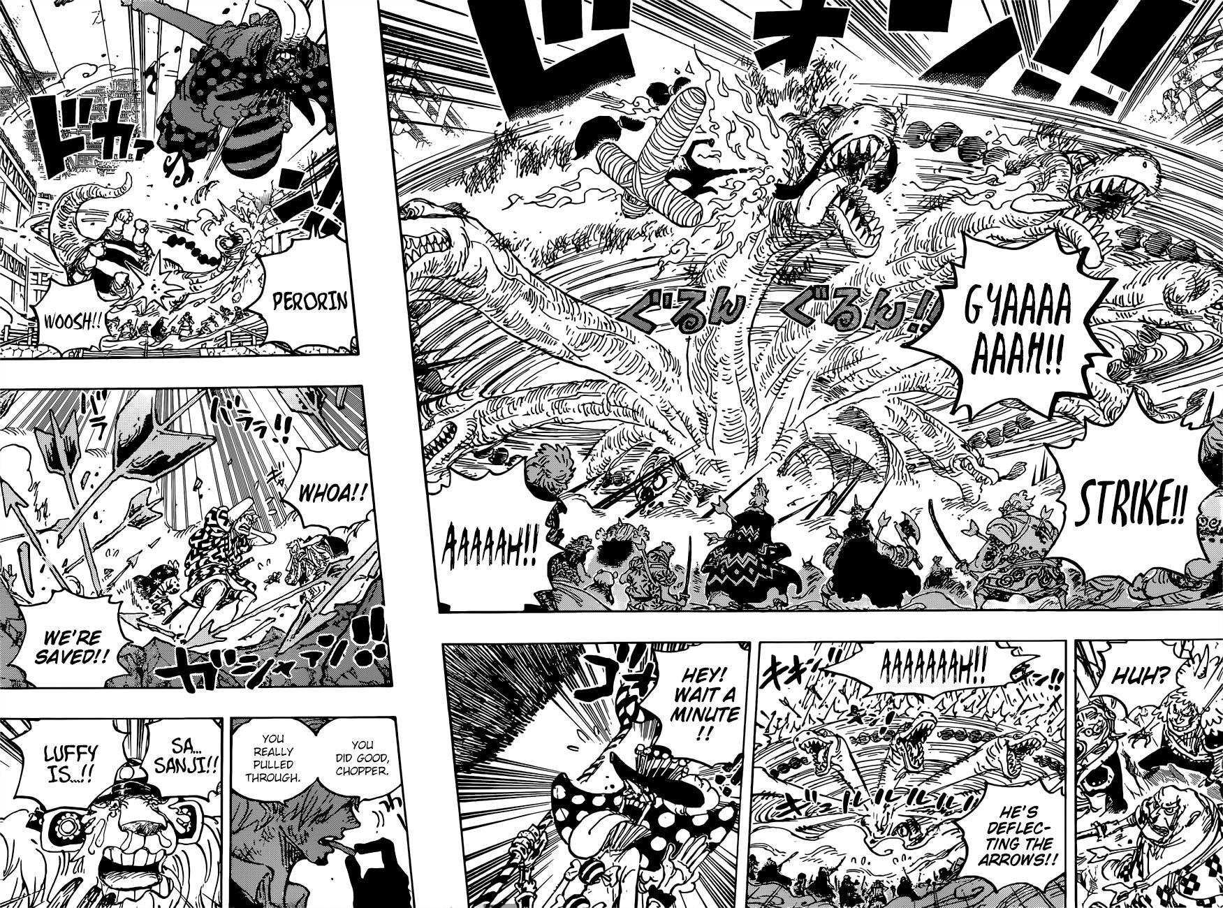 Read One Piece Chapter 1015 - Manganelo