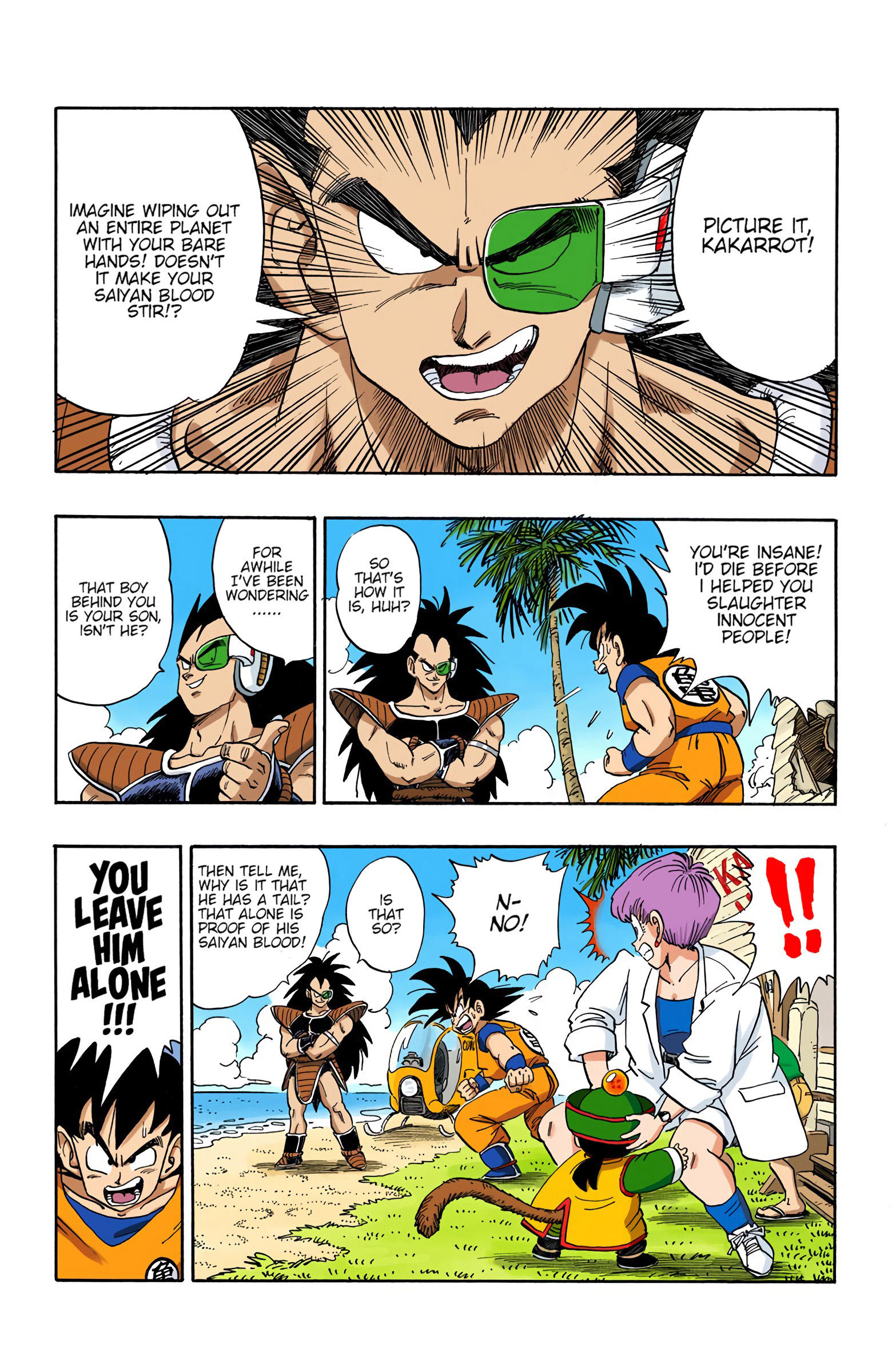 Dragon Ball - Full Color Edition Vol.17 Chapter 197: Tails Of Future Not-Quite-Past page 12 - Mangakakalot