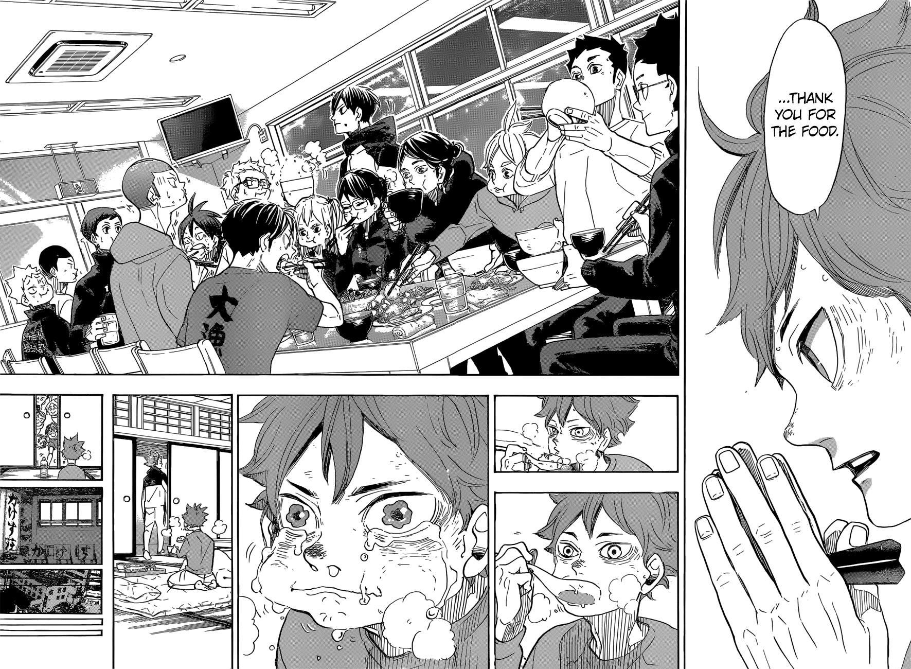 Haikyuu!! Chapter 369: Food And Muscle page 13 - Mangakakalot