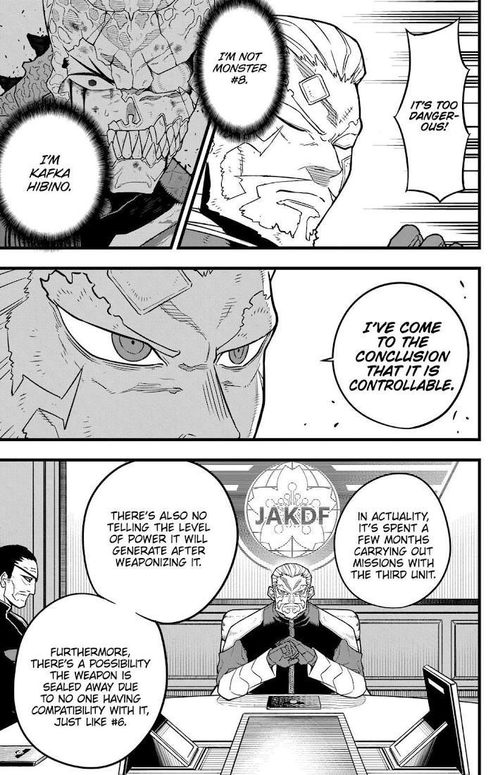 Kaiju No. 8 Chapter 38 page 6 - Mangakakalot