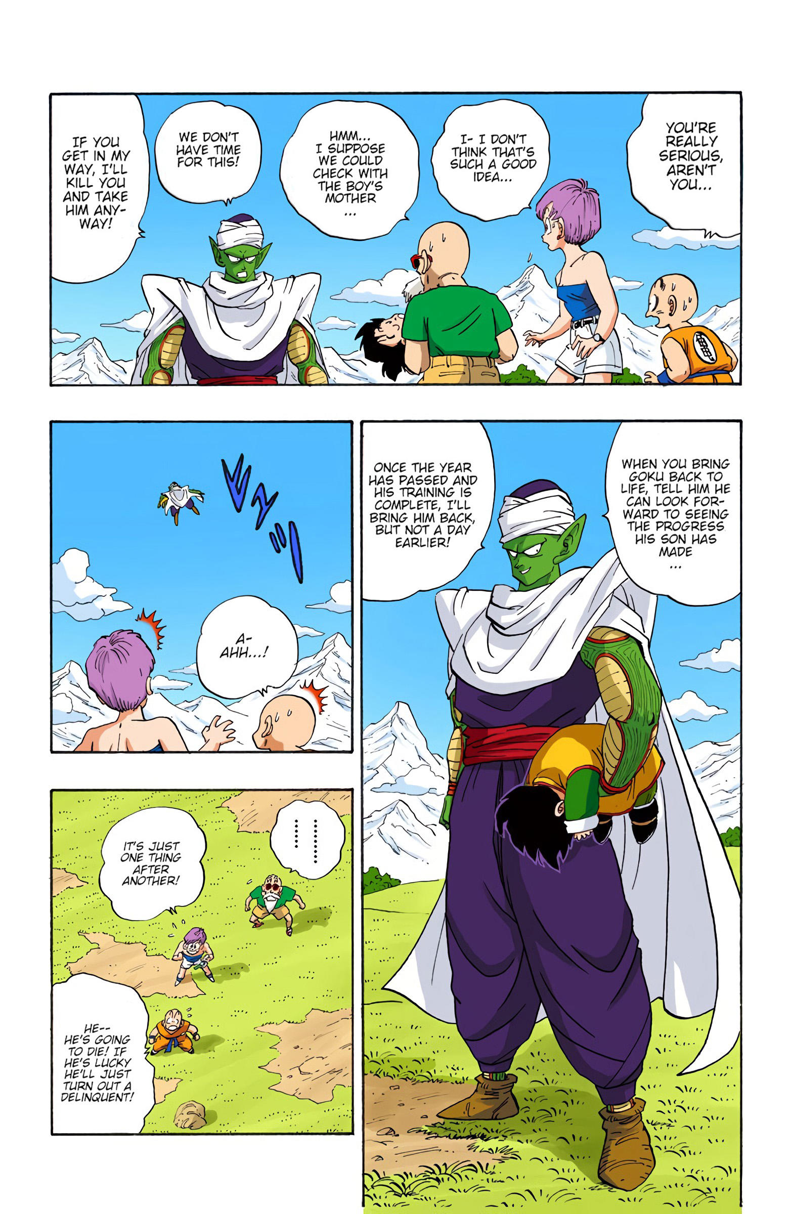 Read Dragon Ball - Full Color Edition Vol.17 Chapter 205: A Warrior In Hell  - Manganelo