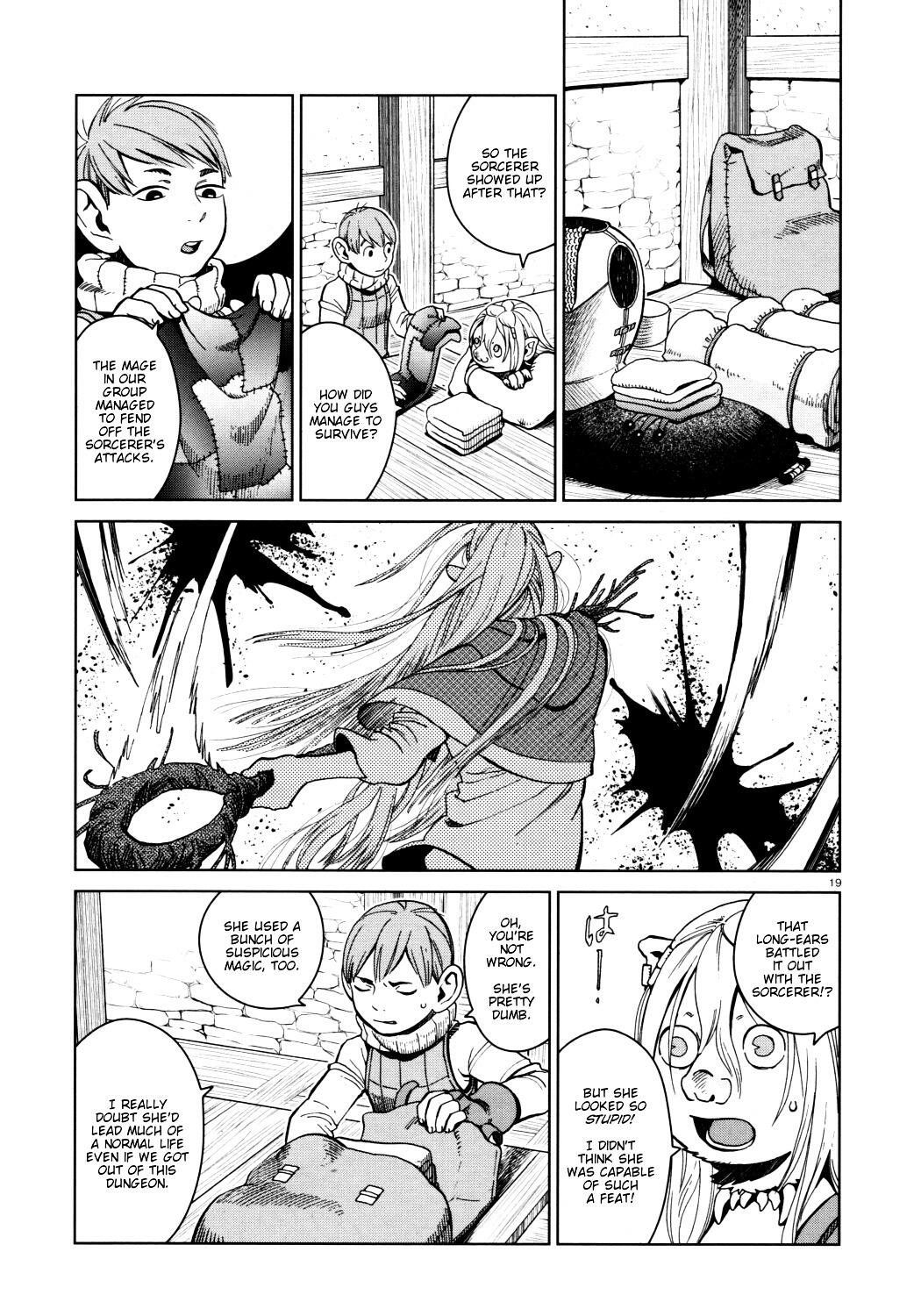 Dungeon Meshi Chapter 30 : Good Medicine page 19 - Mangakakalot