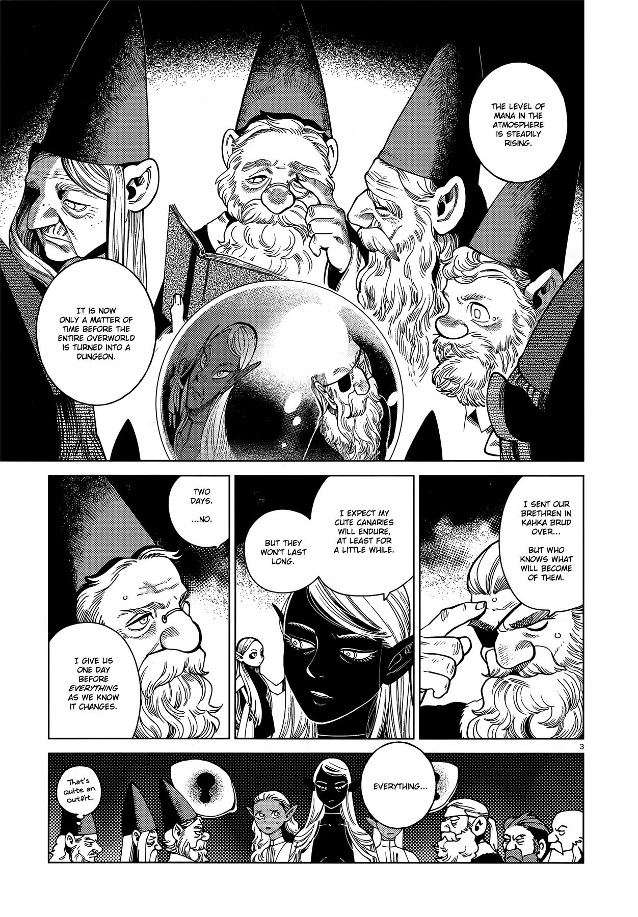 Dungeon Meshi Chapter 82: Marcille page 3 - Mangakakalot