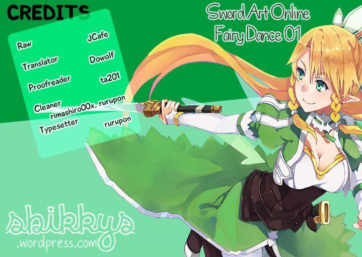 Read Sword Art Online - Fairy Dance Vol.1 Chapter 1 - Manganelo