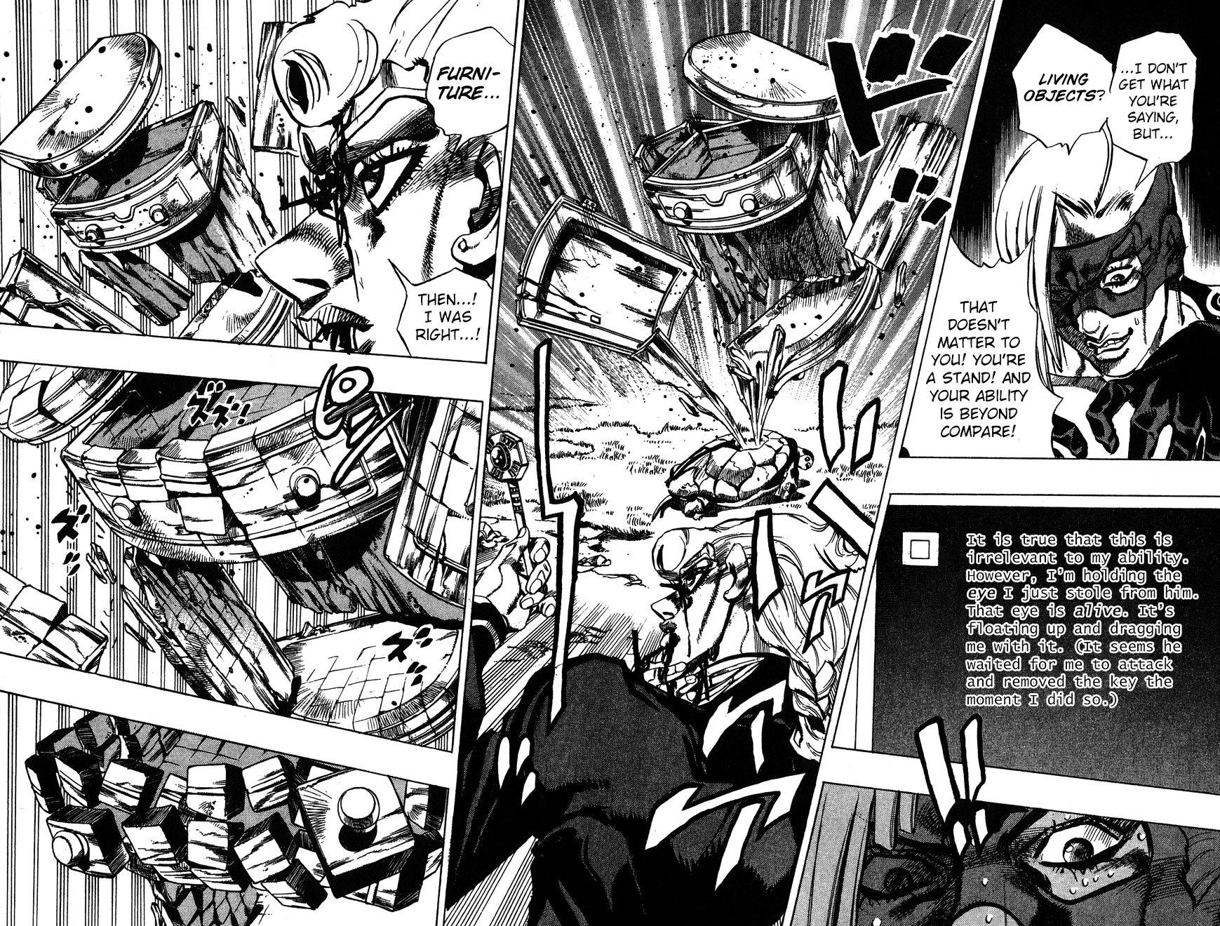 Jojo's Bizarre Adventure Vol.54 Chapter 503 : Baby Face - Part 4 page 18 - 