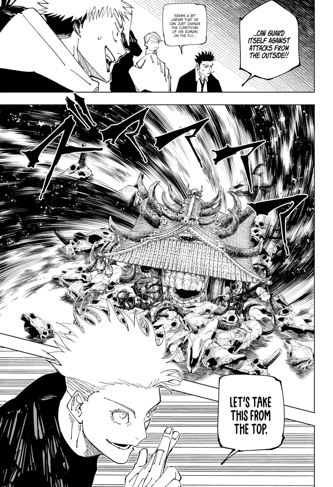 Jujutsu Kaisen Chapter 227: The Decisive Battle In The Uninhabited, Demon-Infested Shinjuku ⑤ page 8 - Mangakakalot
