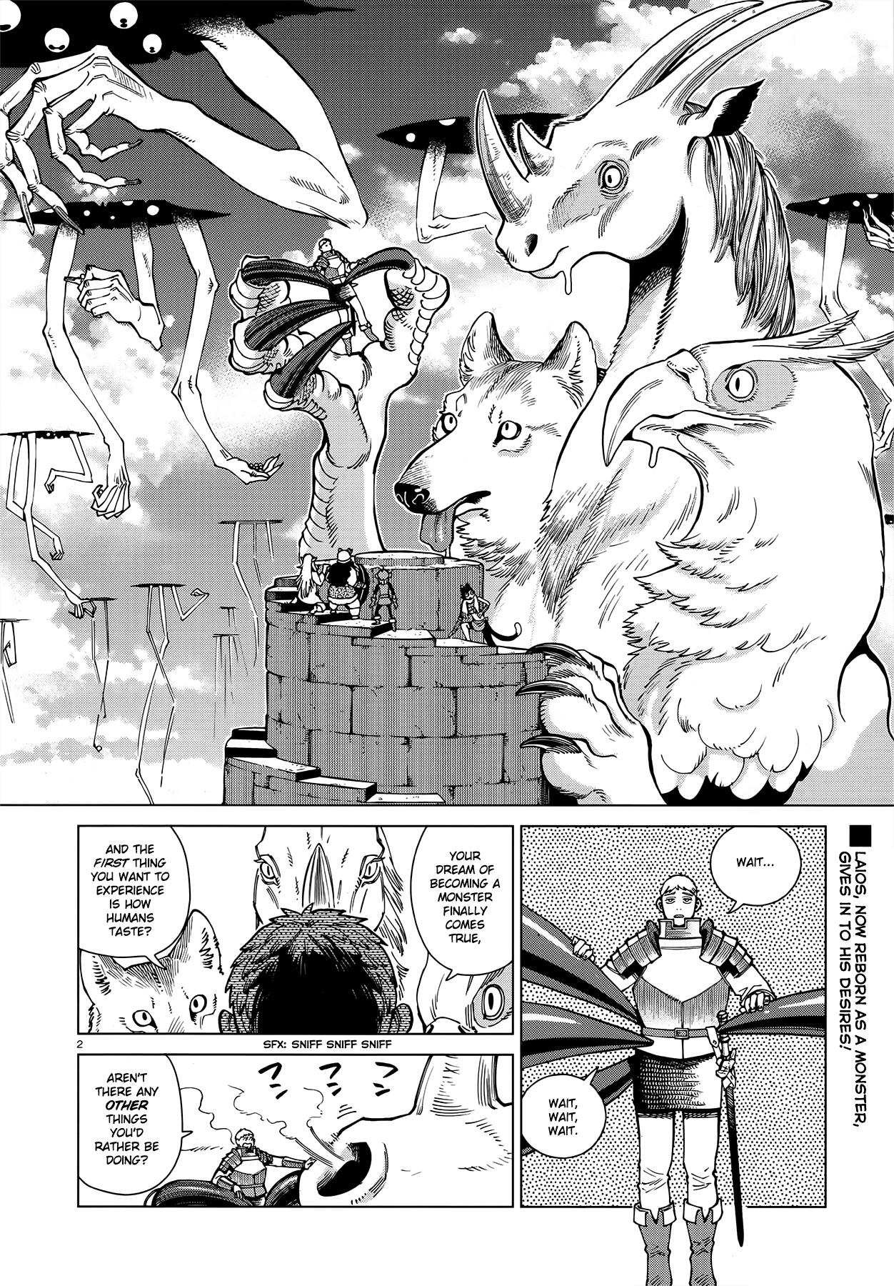 Dungeon Meshi Chapter 91: Winged Lion Vi page 2 - Mangakakalot