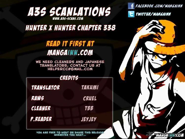 Read Hunter X Hunter Chapter 338 Manga Online Free At Mangastream Mobi