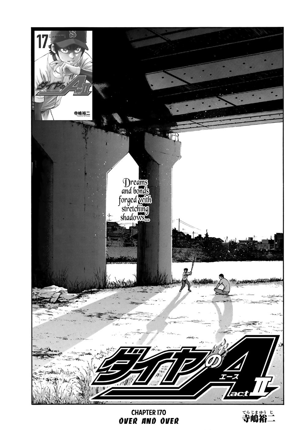 Diamond no ace act ii is ending in 2 chapters after 7 years of