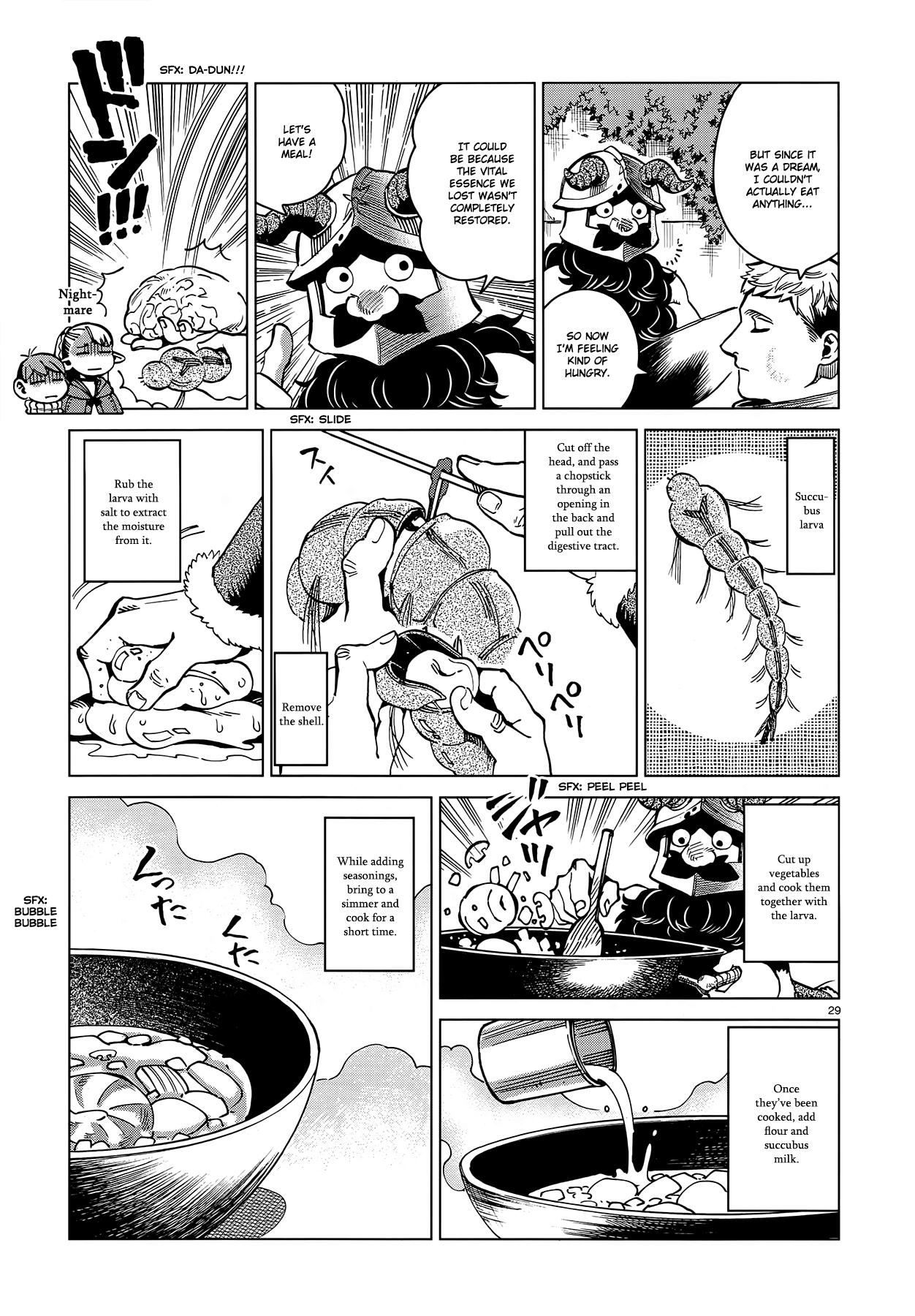 Dungeon Meshi Chapter 60: Winged Lion page 28 - Mangakakalot