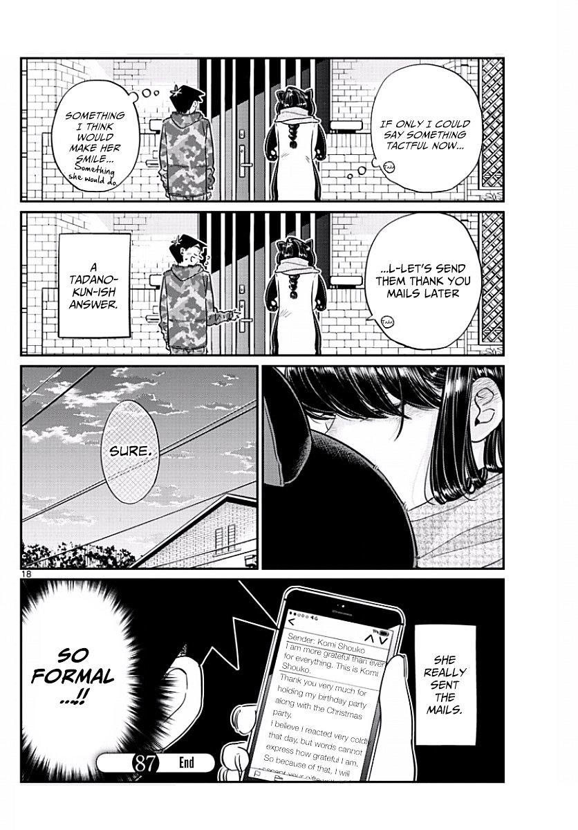 Komi-San Wa Komyushou Desu Vol.7 Chapter 87: Merry Christmas... page 4 - Mangakakalot
