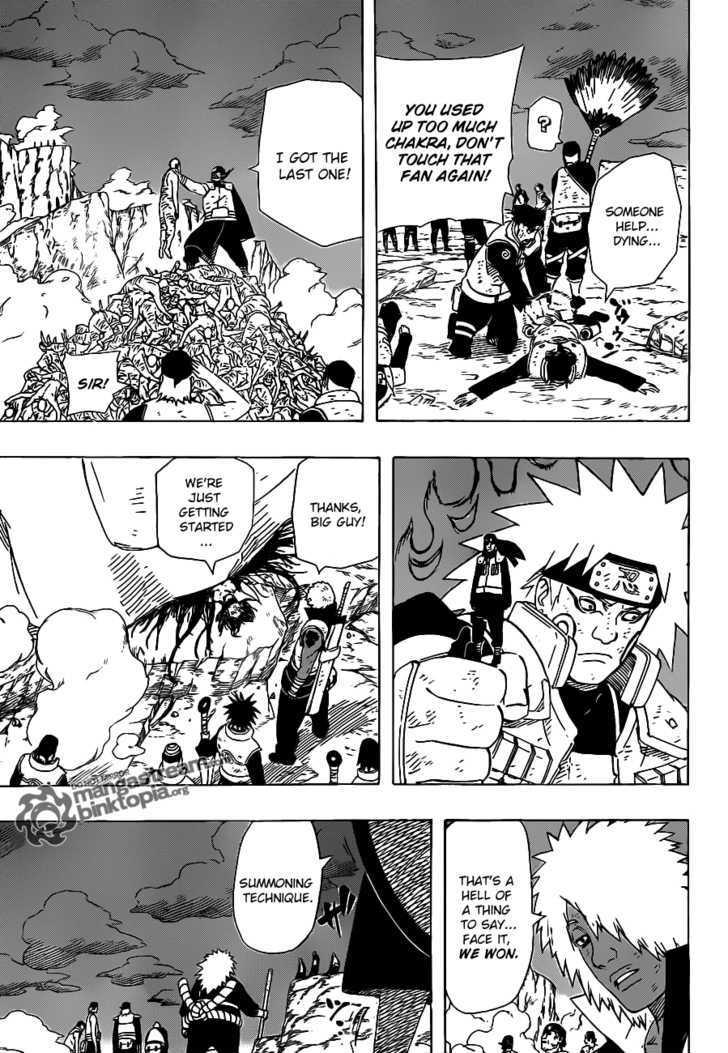 Vol.57 Chapter 536 – Naruto towards the Battlefield…!! | 15 page