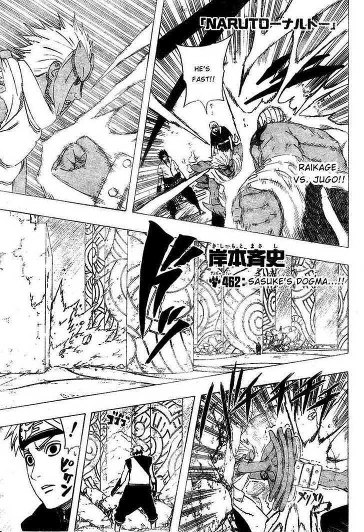 Vol.49 Chapter 462 – Sasuke’s Ninja Way…!! | 1 page