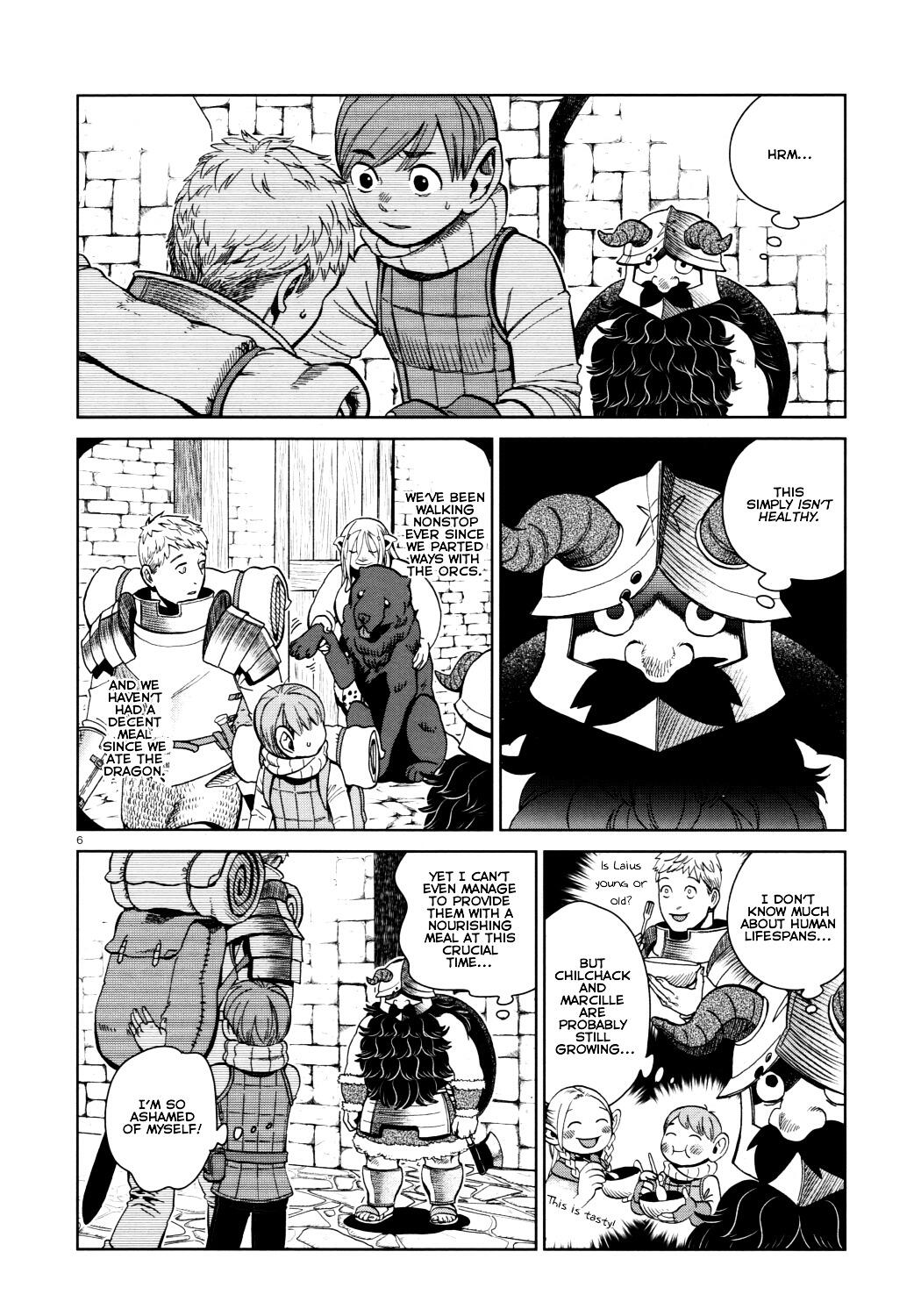 Dungeon Meshi Chapter 31 : Dryad page 6 - Mangakakalot