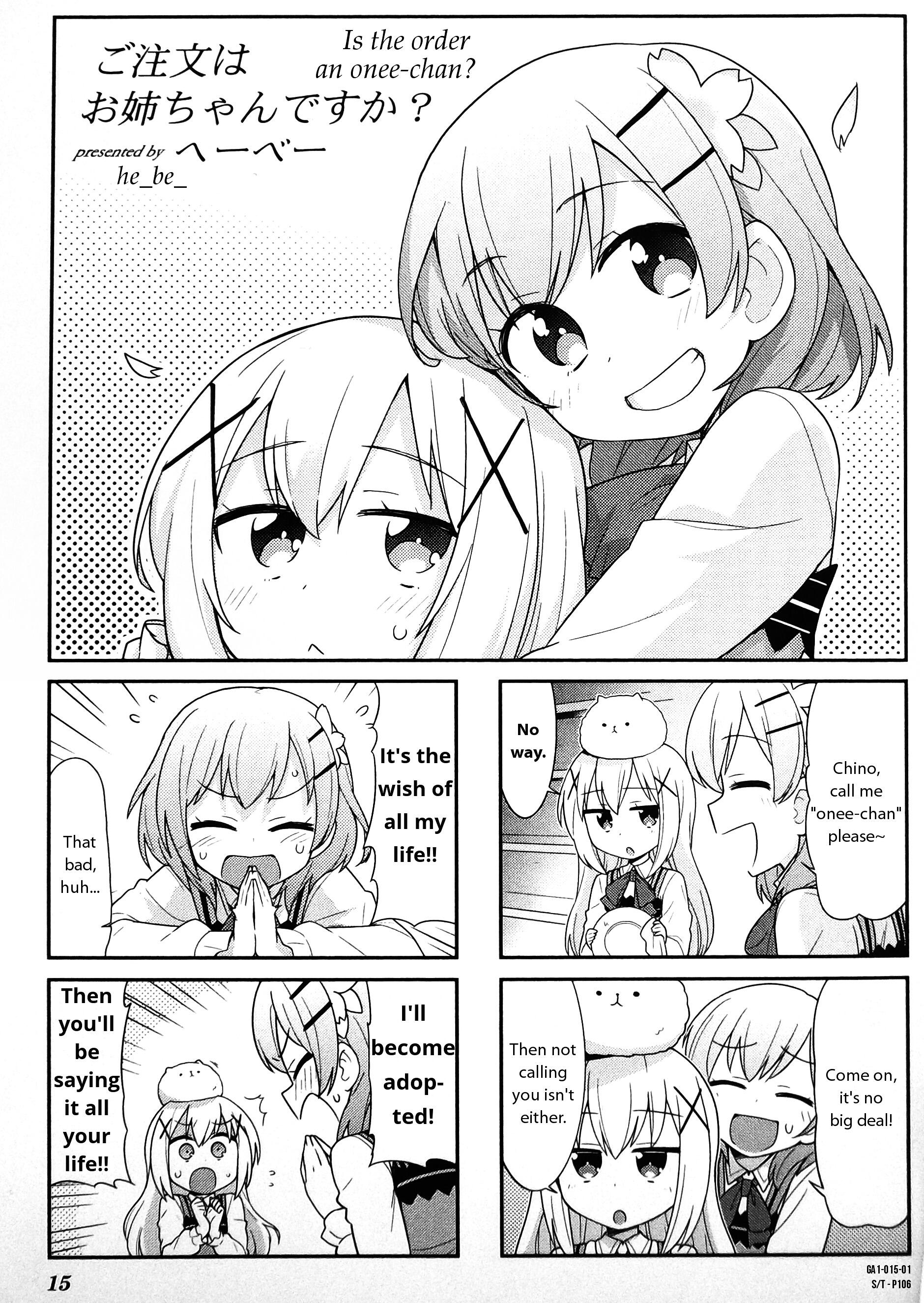 Gochuumon wa Usagi desu ka? Anthology Comic