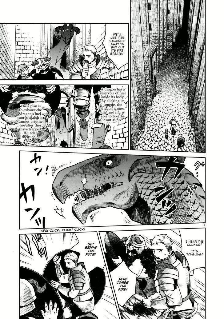 Dungeon Meshi Chapter 24 : Red Dragon Ii page 7 - Mangakakalot