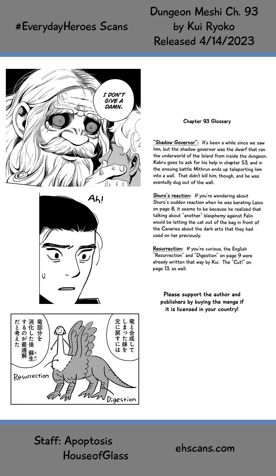 Dungeon Meshi Chapter 93: Falin I page 19 - Mangakakalot