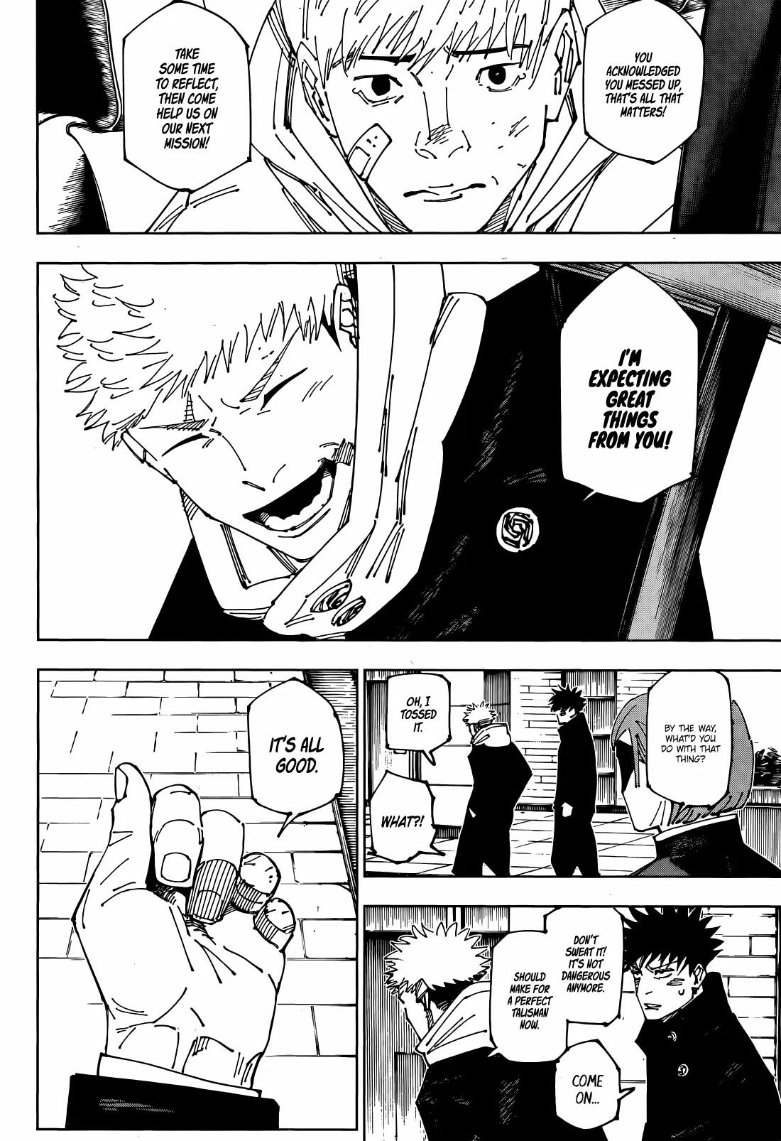 Jujutsu Kaisen Chapter 271 page 17 - kaisenjujutsu.com