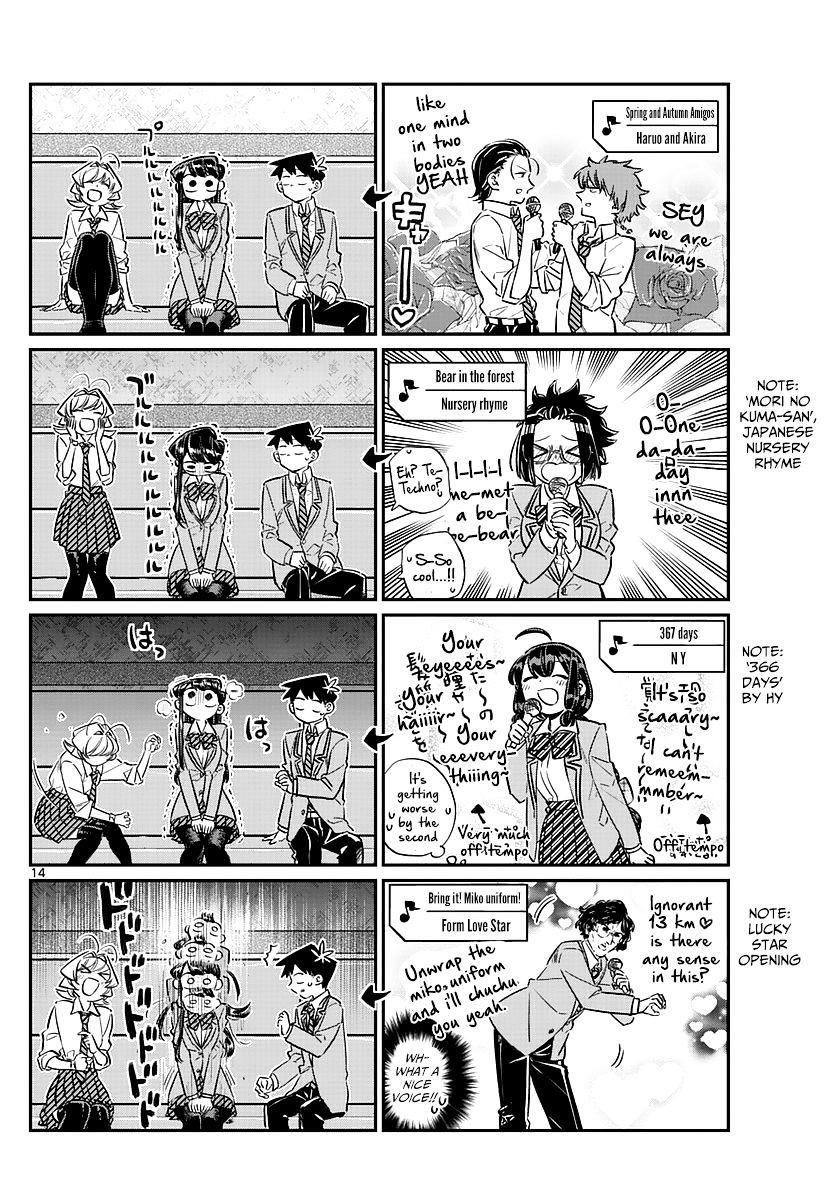 Komi-San Wa Komyushou Desu Vol.6 Chapter 73: After Party page 14 - Mangakakalot