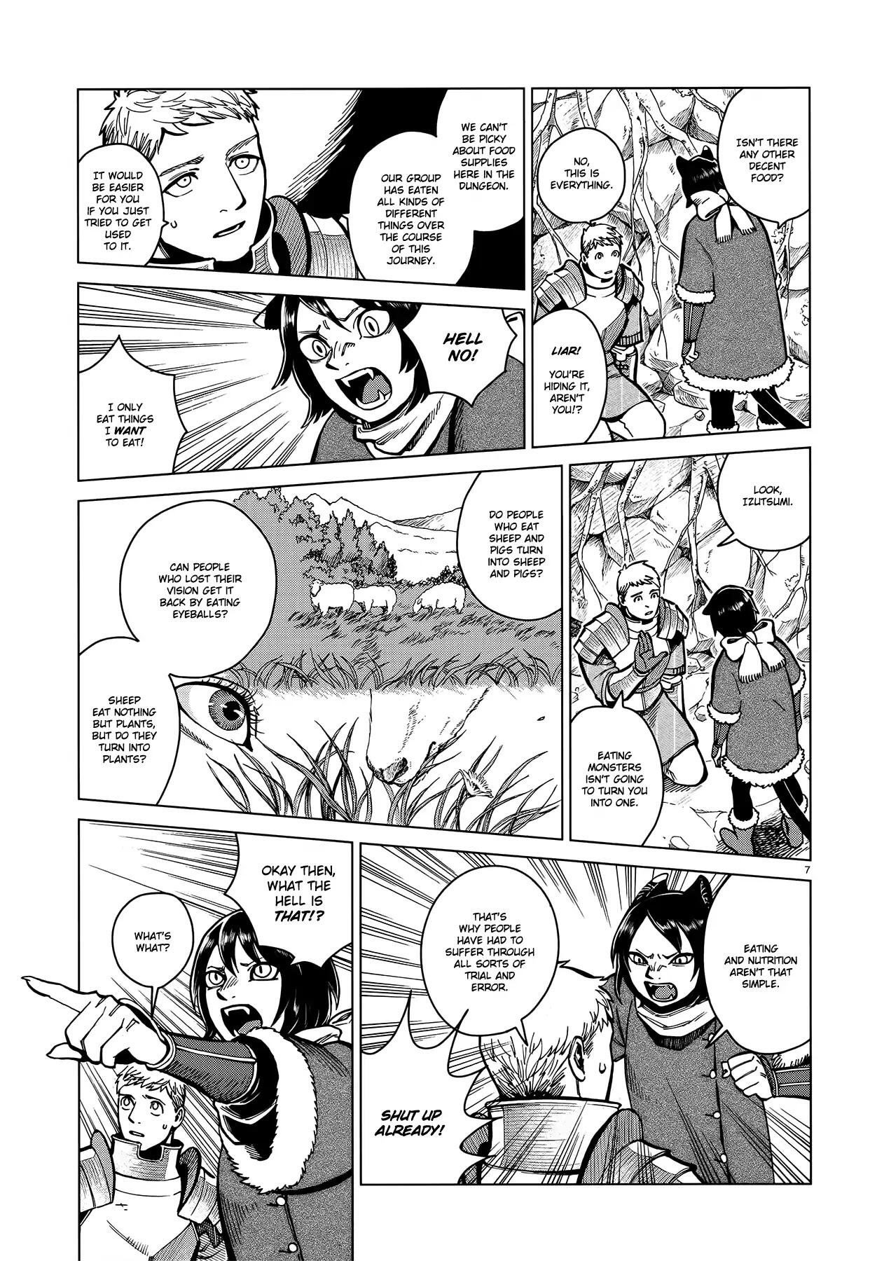 Dungeon Meshi Chapter 44: Barometz page 7 - Mangakakalot