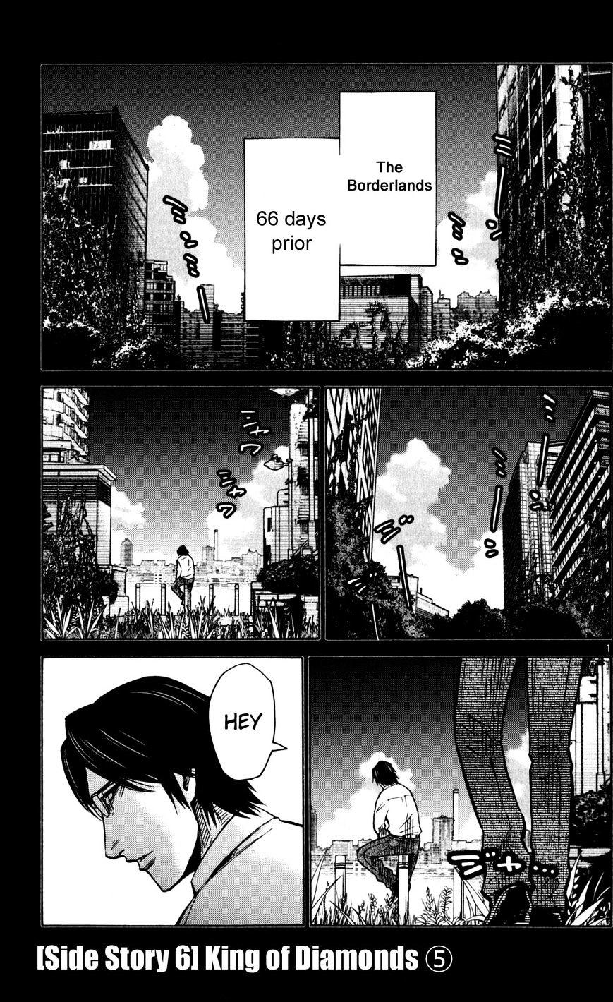 Imawa No Kuni No Alice Chapter 51.5 : Side Story 6 - King Of Diamonds (5) page 1 - Mangakakalot
