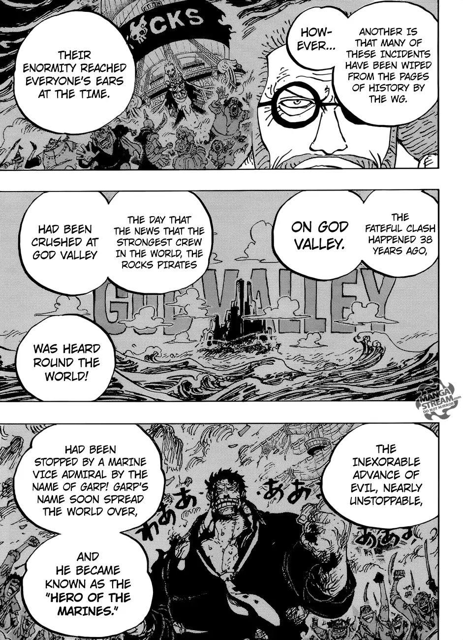 One Piece chapter 957 – God Valley