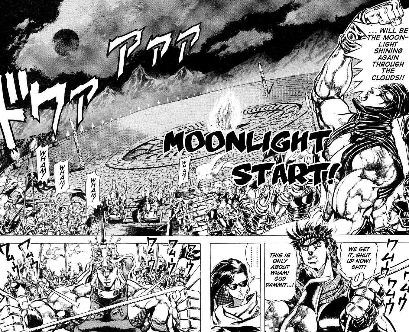 Jojo's Bizarre Adventure Vol.11 Chapter 98 : Moonlight Start! page 2 - 