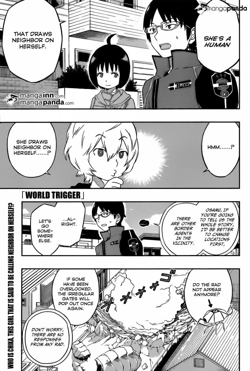 Read World Trigger Chapter 4 : Mikumo Osamu Part 2 on Mangakakalot