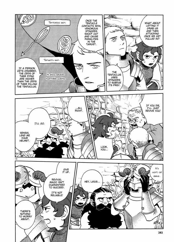 Dungeon Meshi Chapter 19 : : Tentaclus page 18 - Mangakakalot