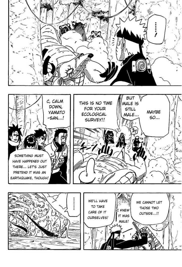 Vol.54 Chapter 513 – Kabuto vs. the Tsuchikage!! | 15 page