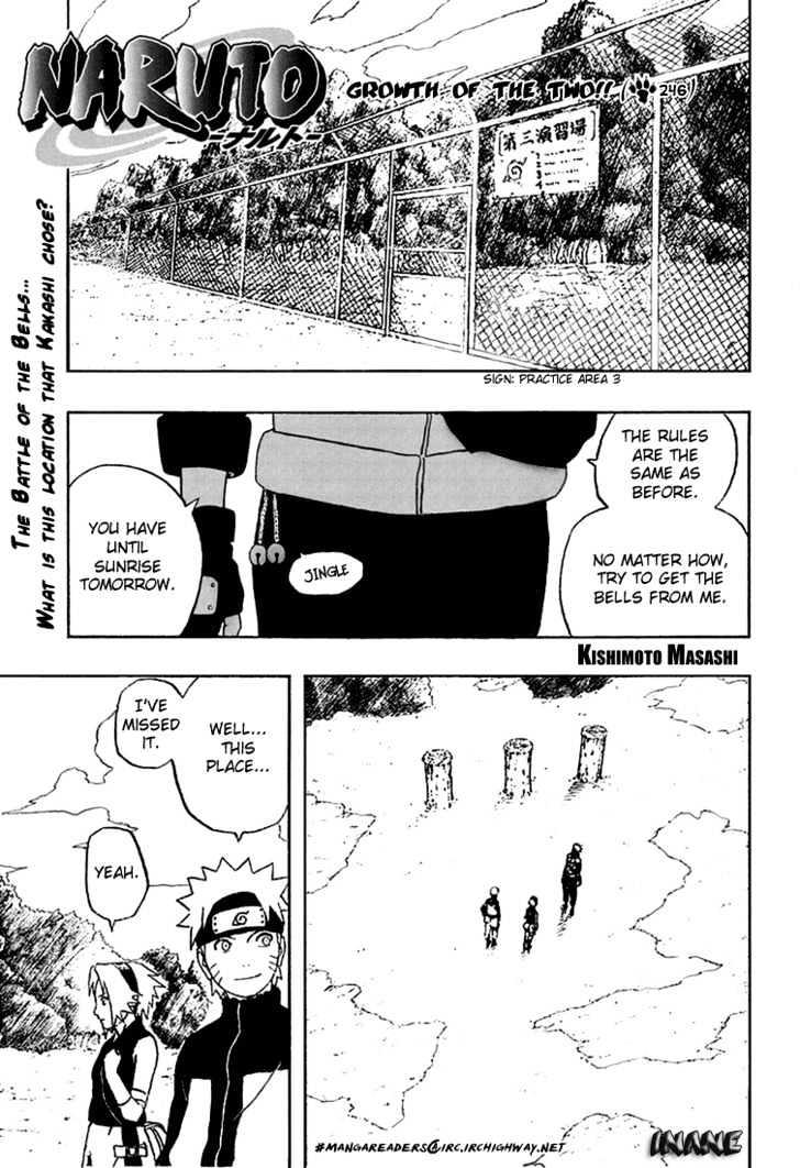 Vol.28 Chapter 246 – The Pair’s Growth!! | 1 page