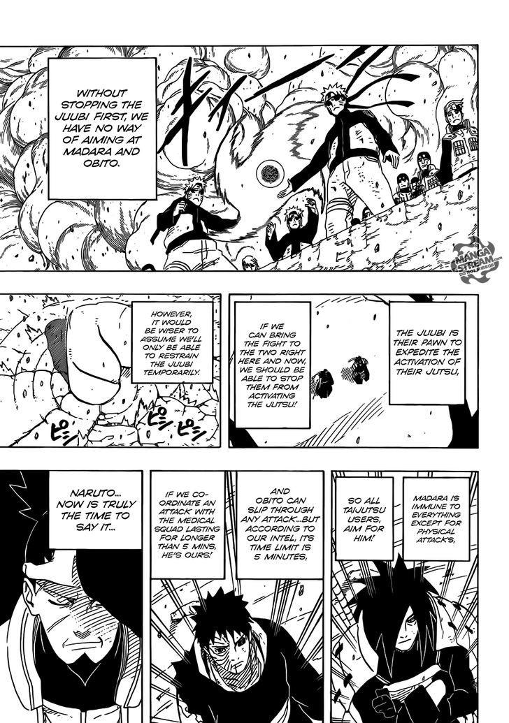 Vol.64 Chapter 612 – Allied Shinobi Forces Technique!! | 15 page