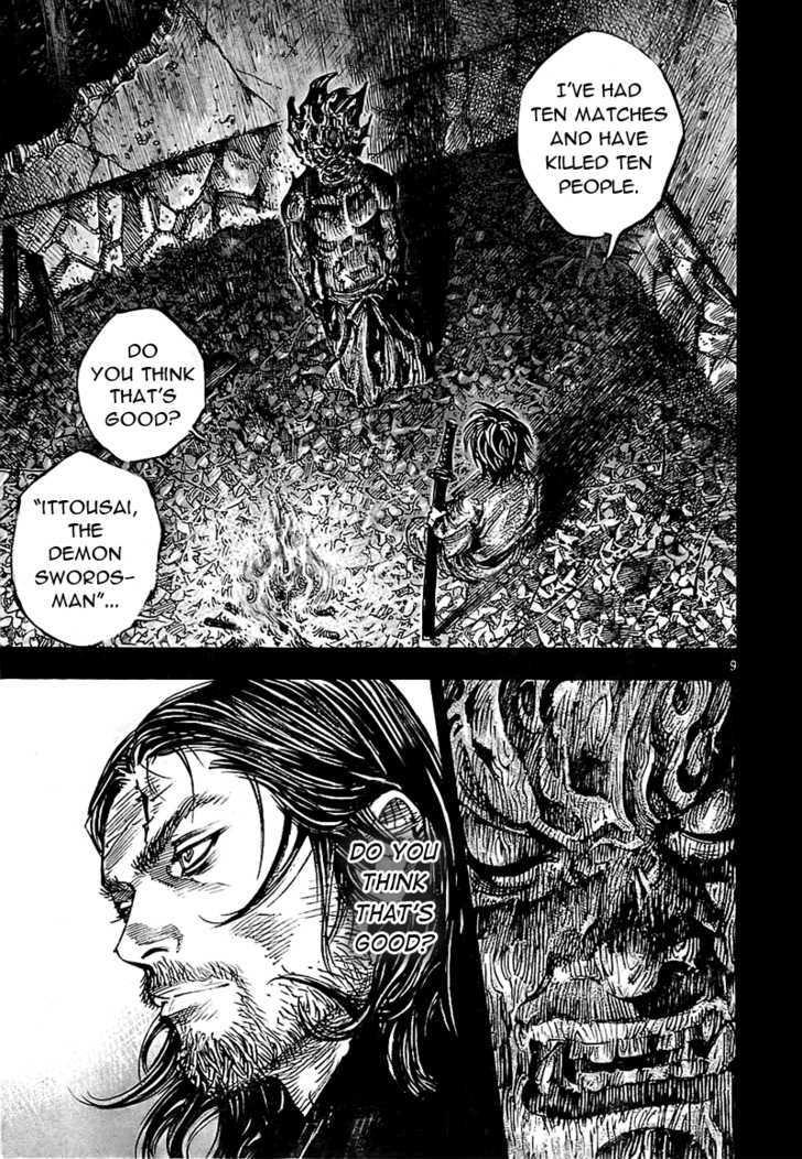 Vagabond Vol.32 Chapter 280 : Ittousai, The Demon Swordsman page 9 - Mangakakalot
