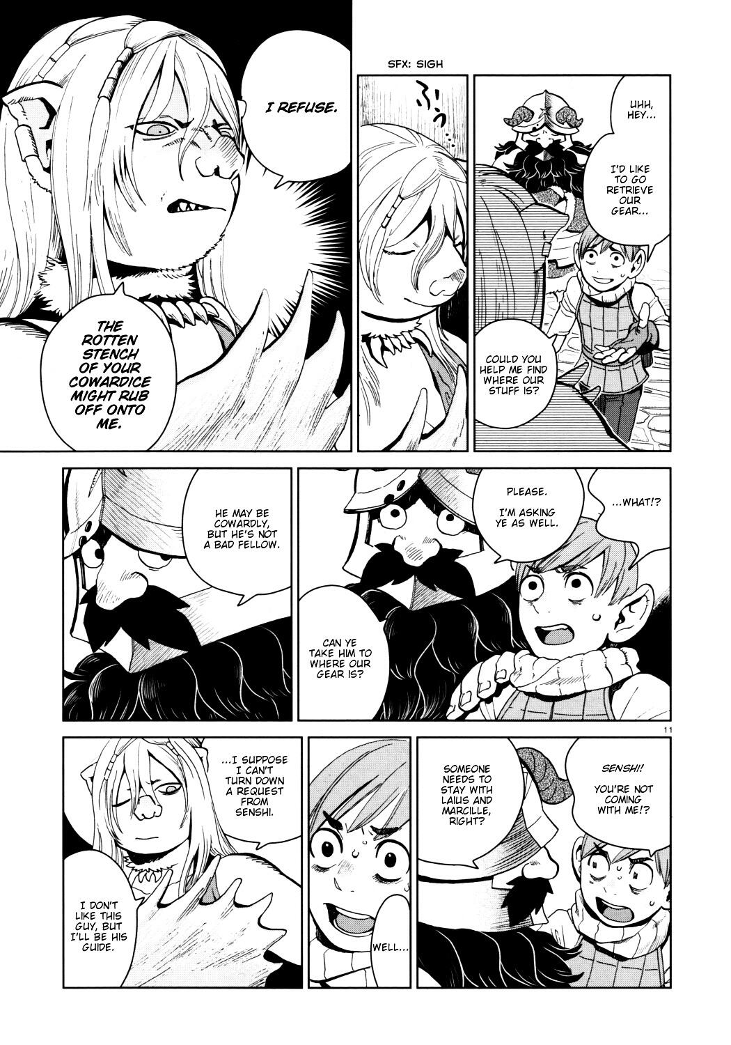 Dungeon Meshi Chapter 30 : Good Medicine page 11 - Mangakakalot