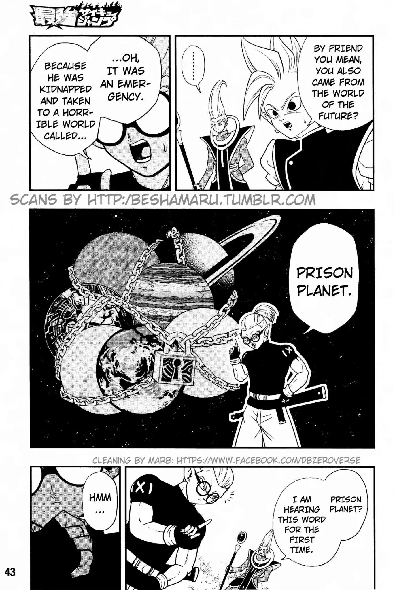 Dragon Ball Heroes Prison Planet Manga Chapter 1 Review 